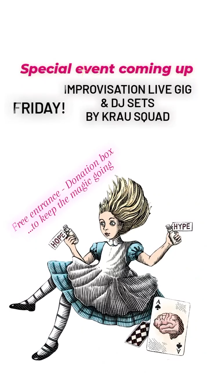 IMPROVISATION LIVE GIG & DJ SETS BY KRAU SQUAD