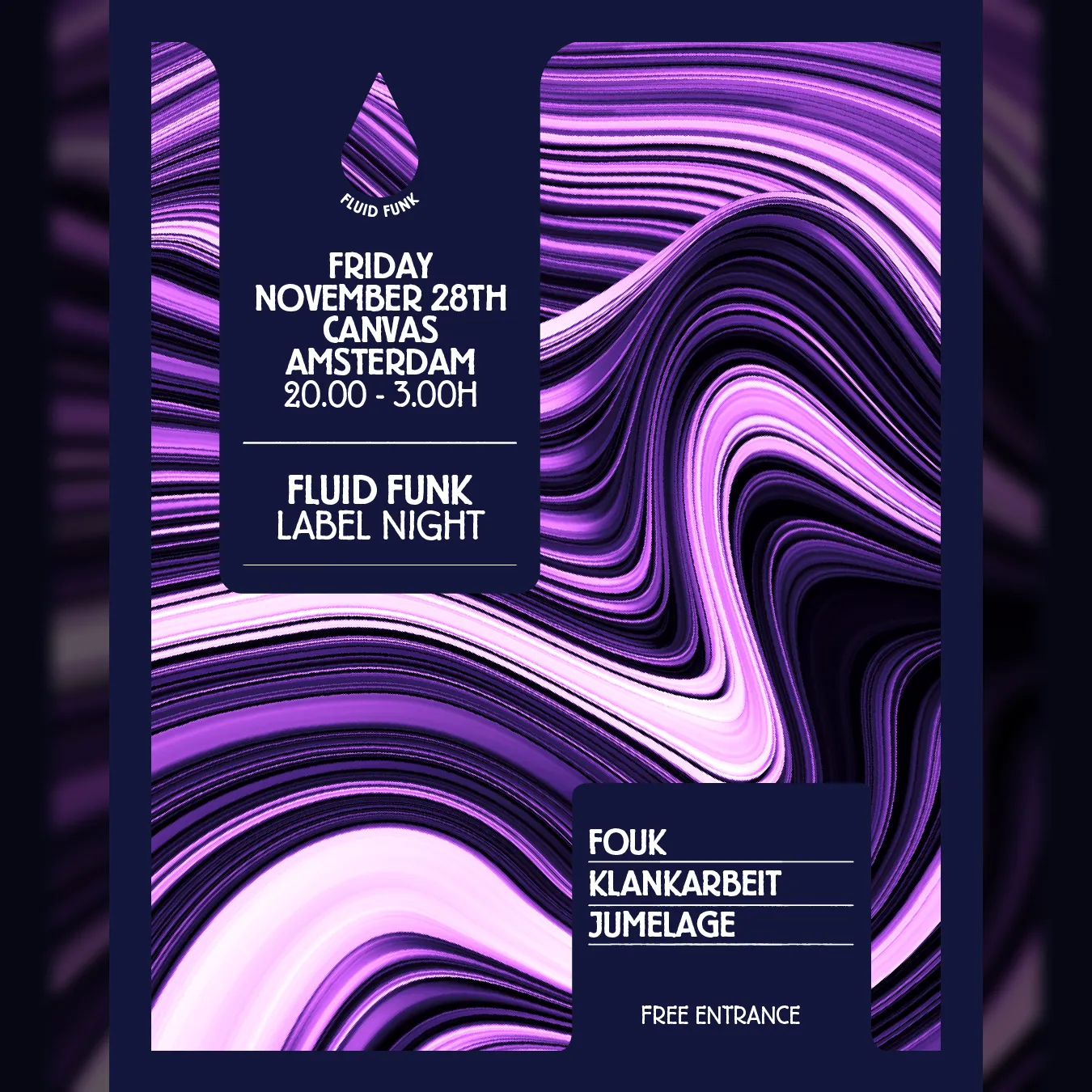Fluid Funk Label Night