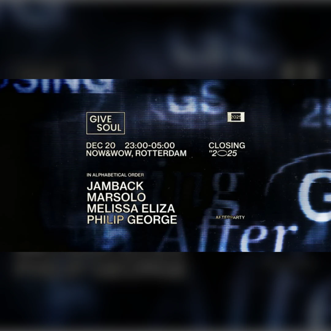 Afterparty – Give Soul Indoor ‘CLOSING 2025’