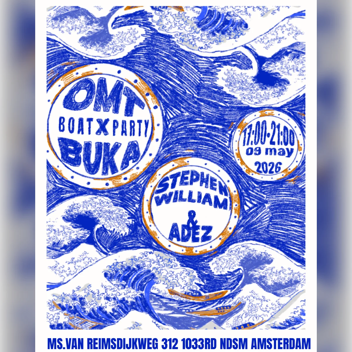 OMT Records x BUKA - Sunset Boat Party