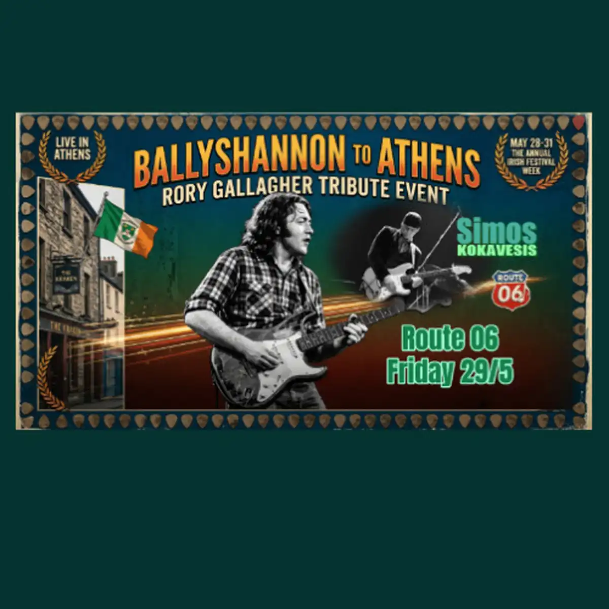 Ballyshannon to Athens: A Tribute to Rory Gallagher