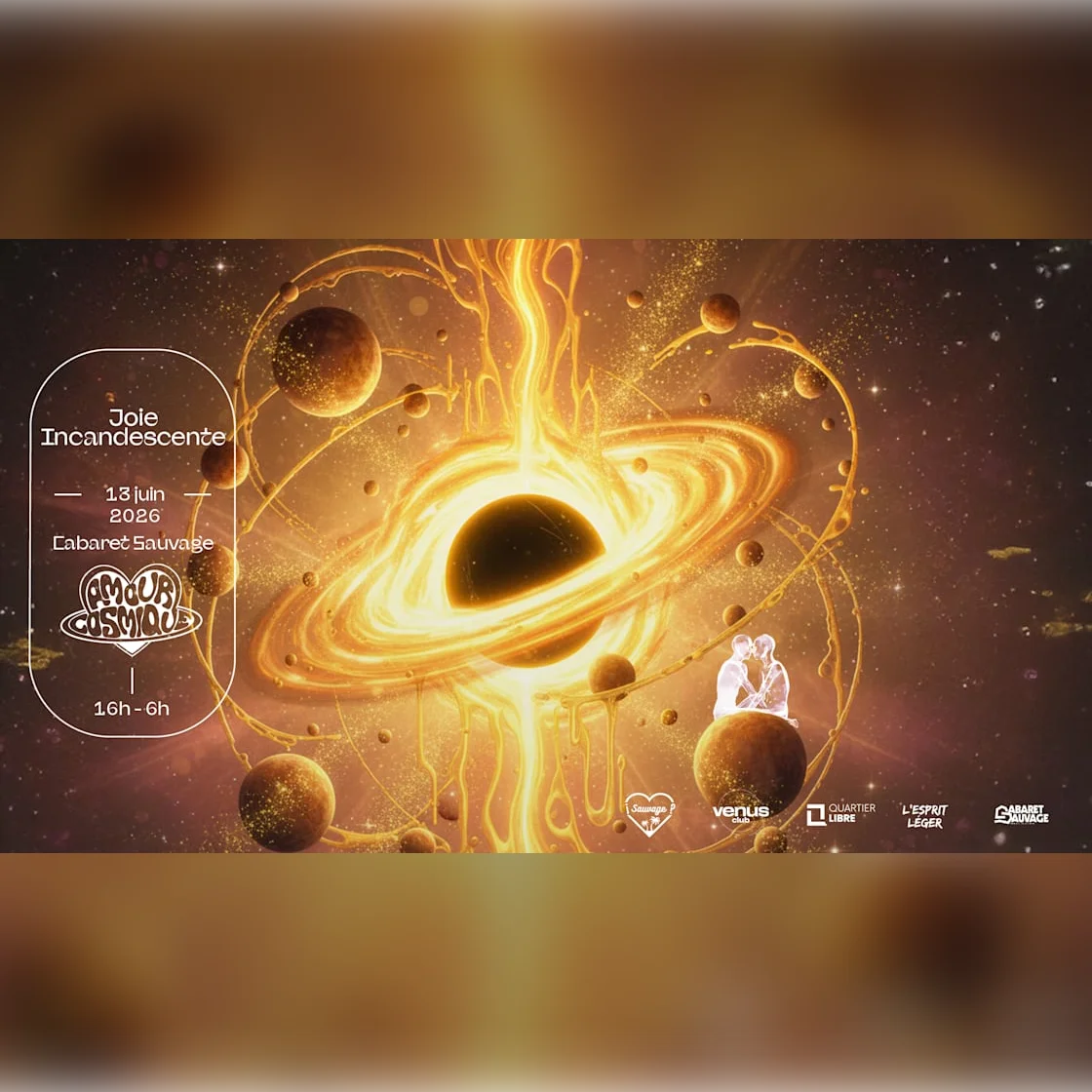 ¡Amour Cosmique: Joie Incandescente?