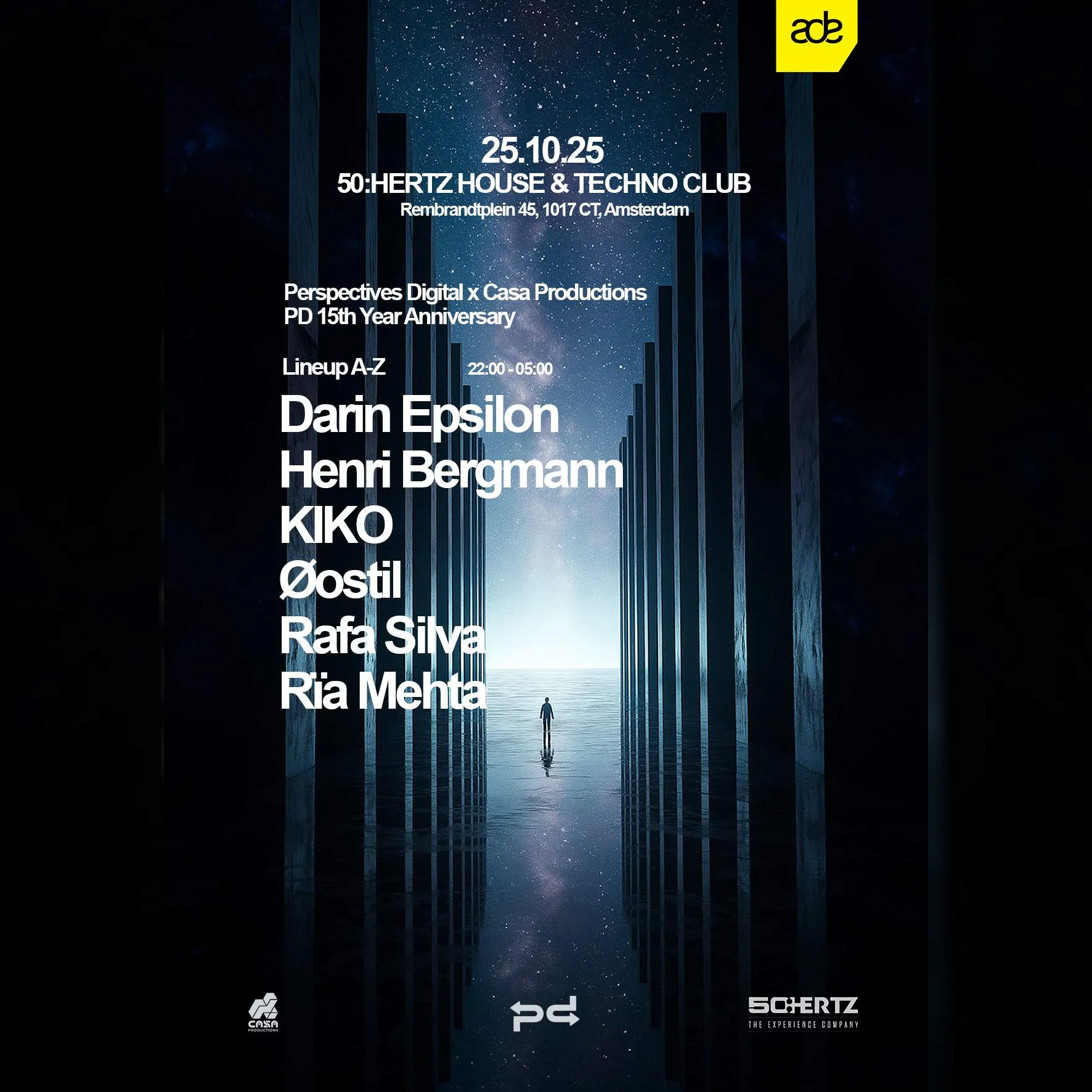 Perspectives Digital x Casa Productions – ADE 2025 Showcase