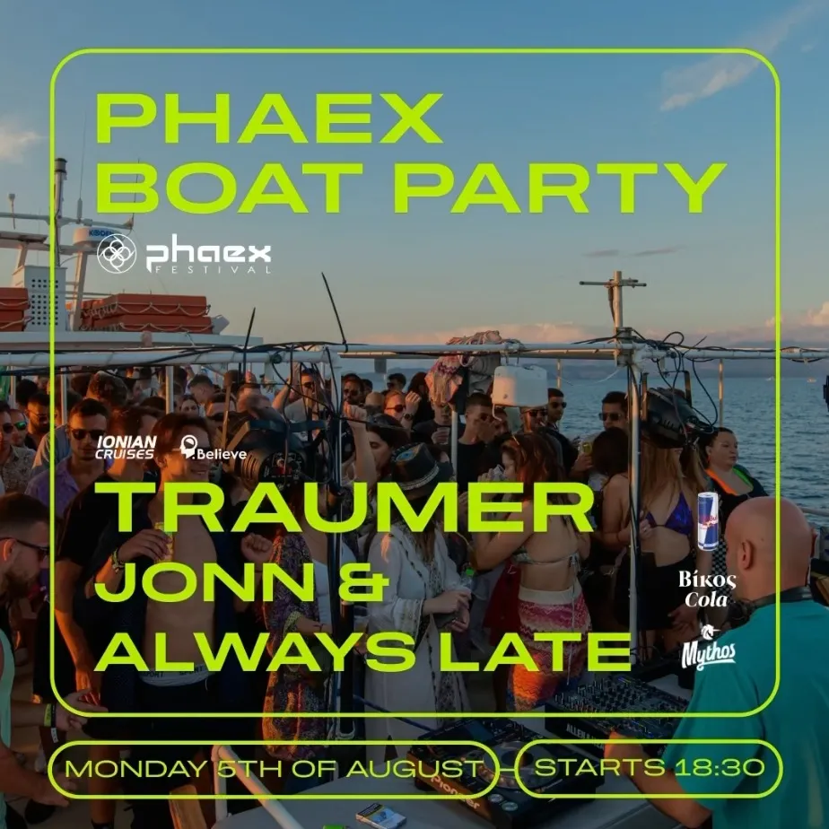 Phaex Festival | Closing Boat Party