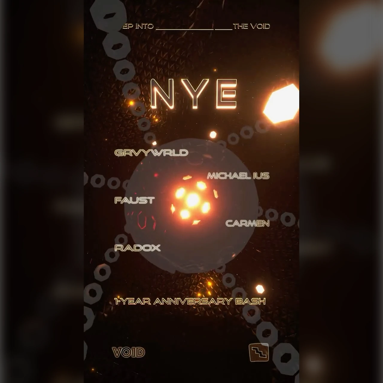 NYE 1-Year Anniversary Bash