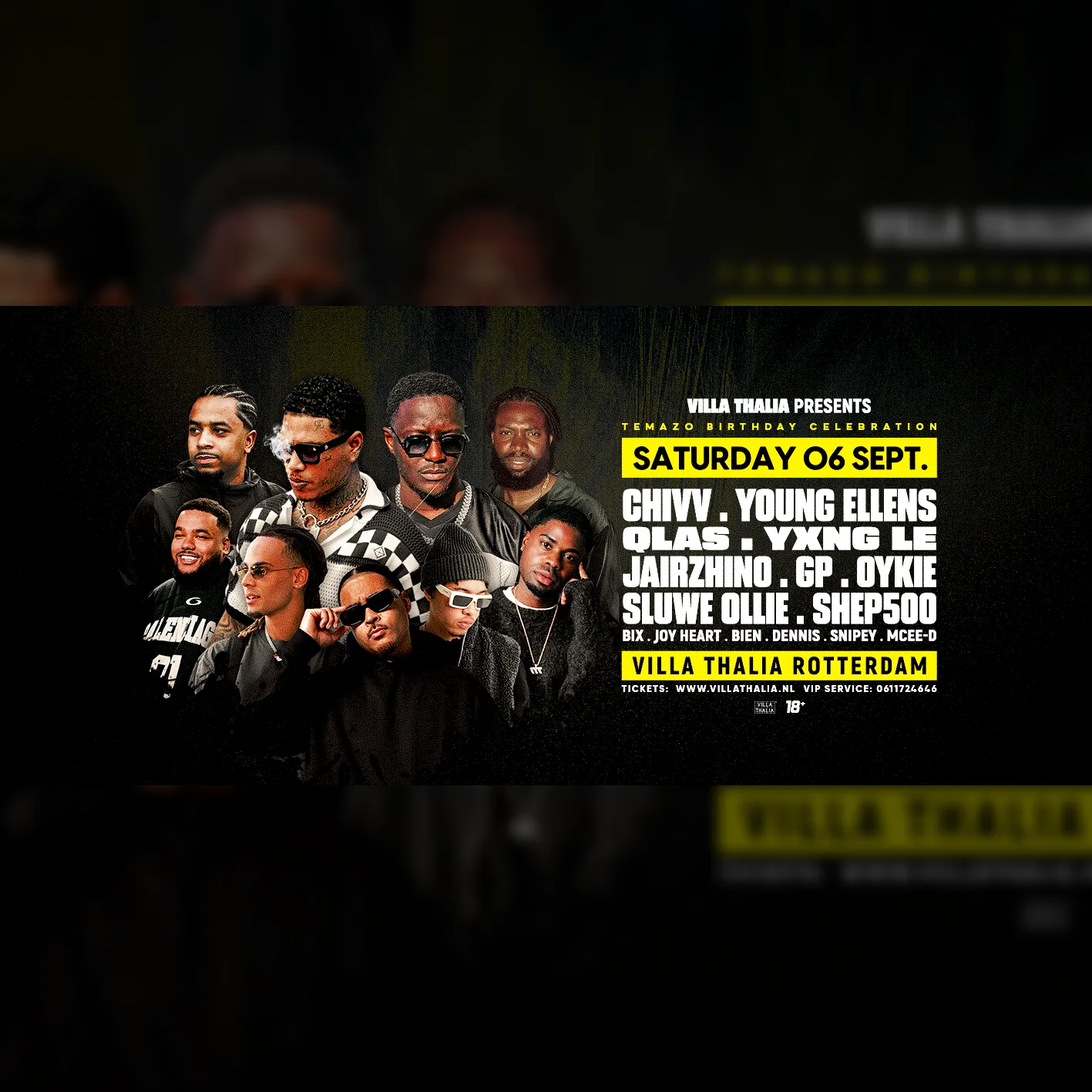 Chivv, Young Ellens, Qlas & more LIVE