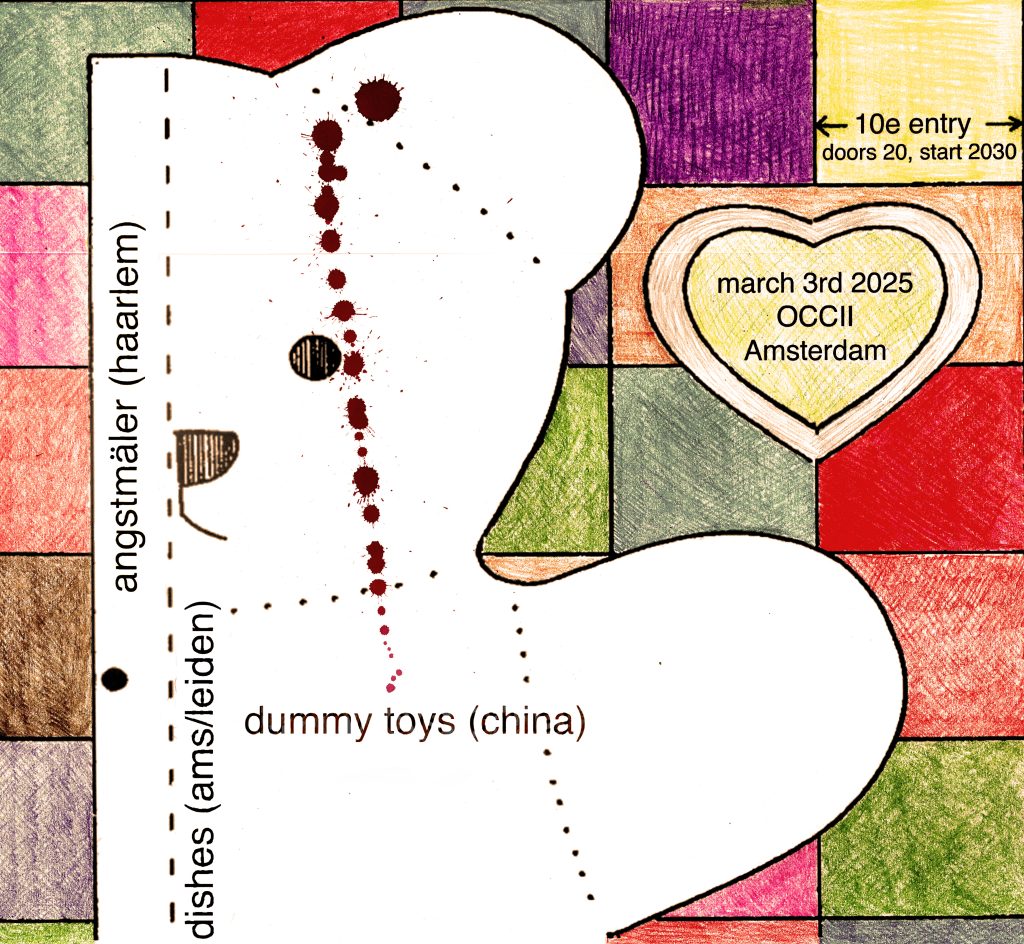 Witches present: DUMMY TOYS (China) + DISHES + ANGSTMÄLER
