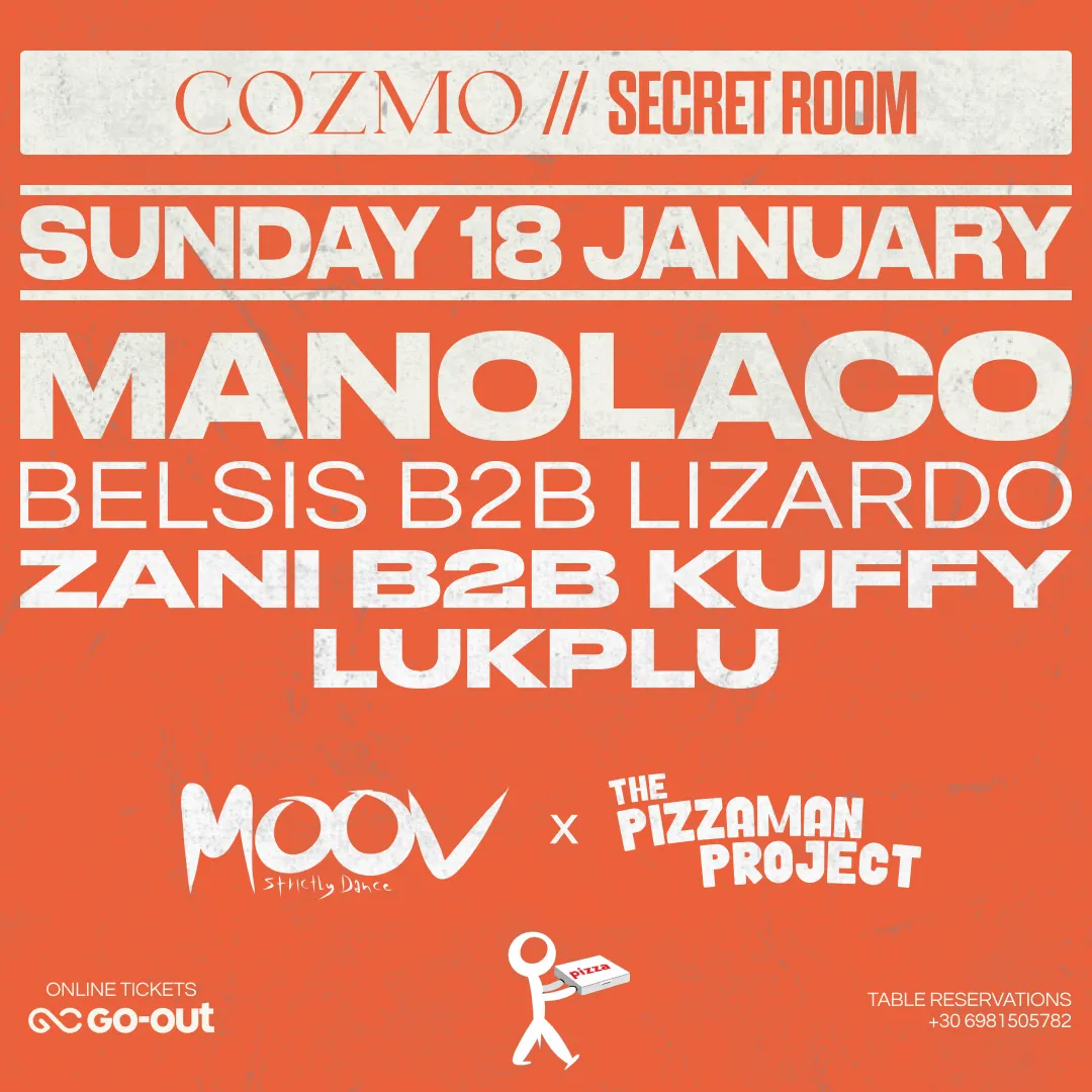 Moov X Pizzaman Project At Secret Room