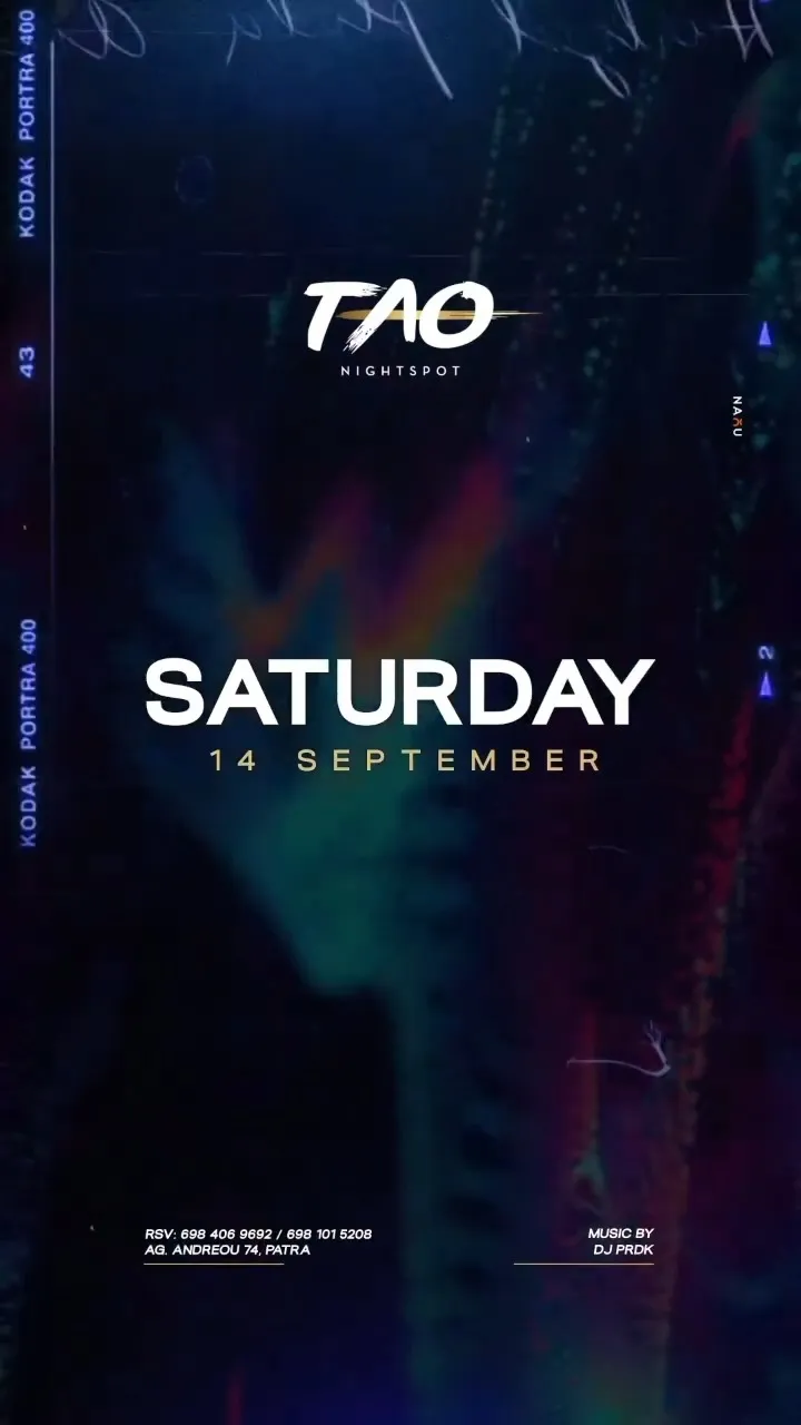 Saturday at Tao
