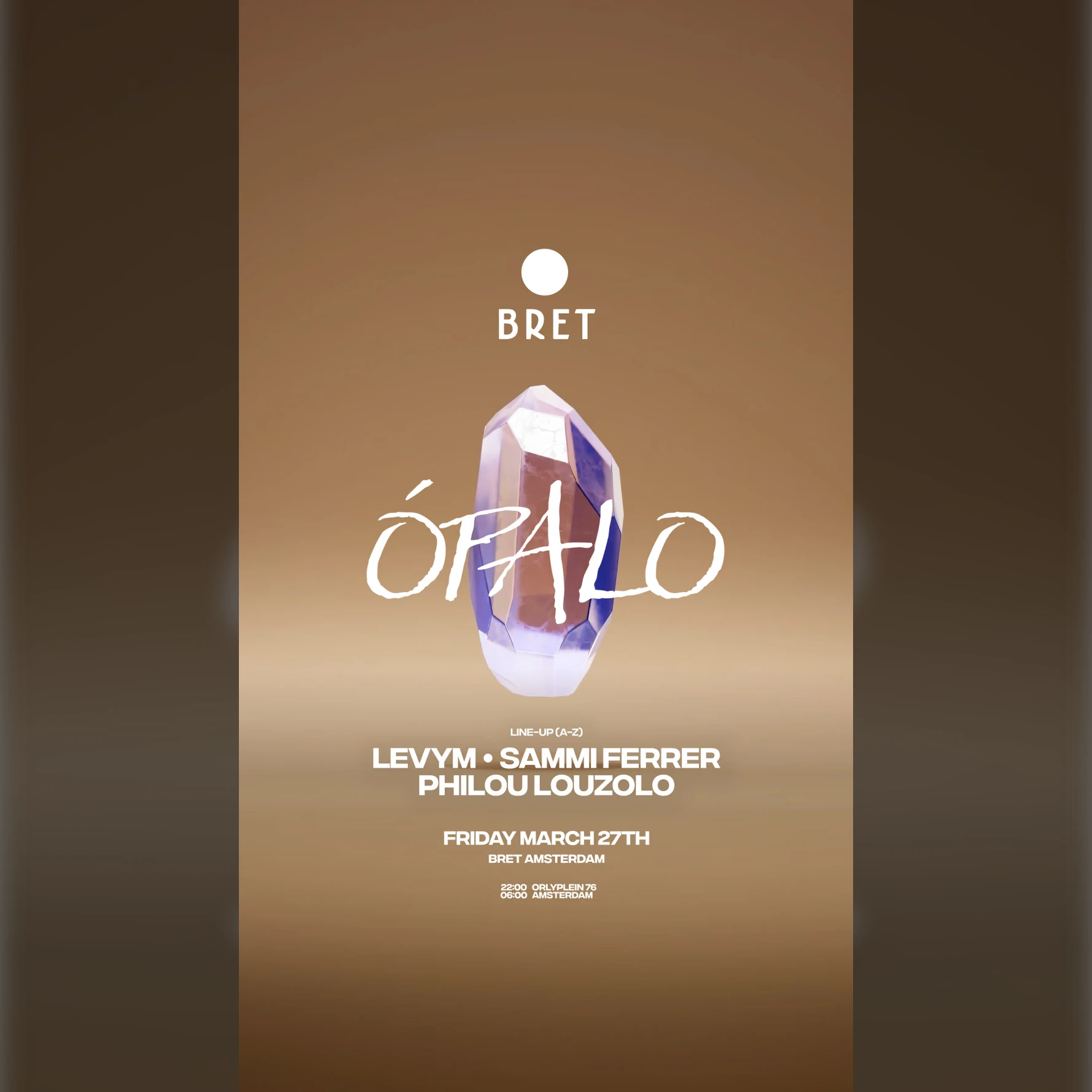 Ópalo w/ Philou Louzolo