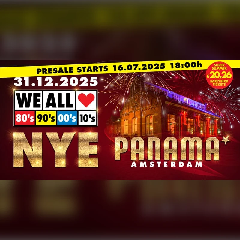 We All Love 80’s 90’s 00’s 10’s NYE