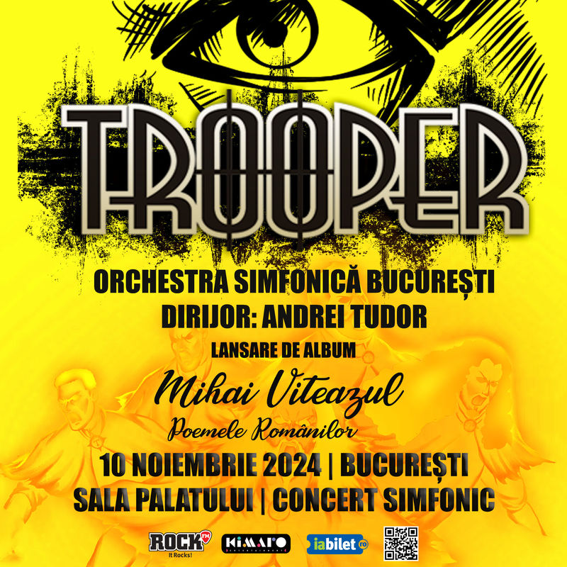 Trooper Simfonic: Lansare album - Mihai Viteazul: Poemele Românilor