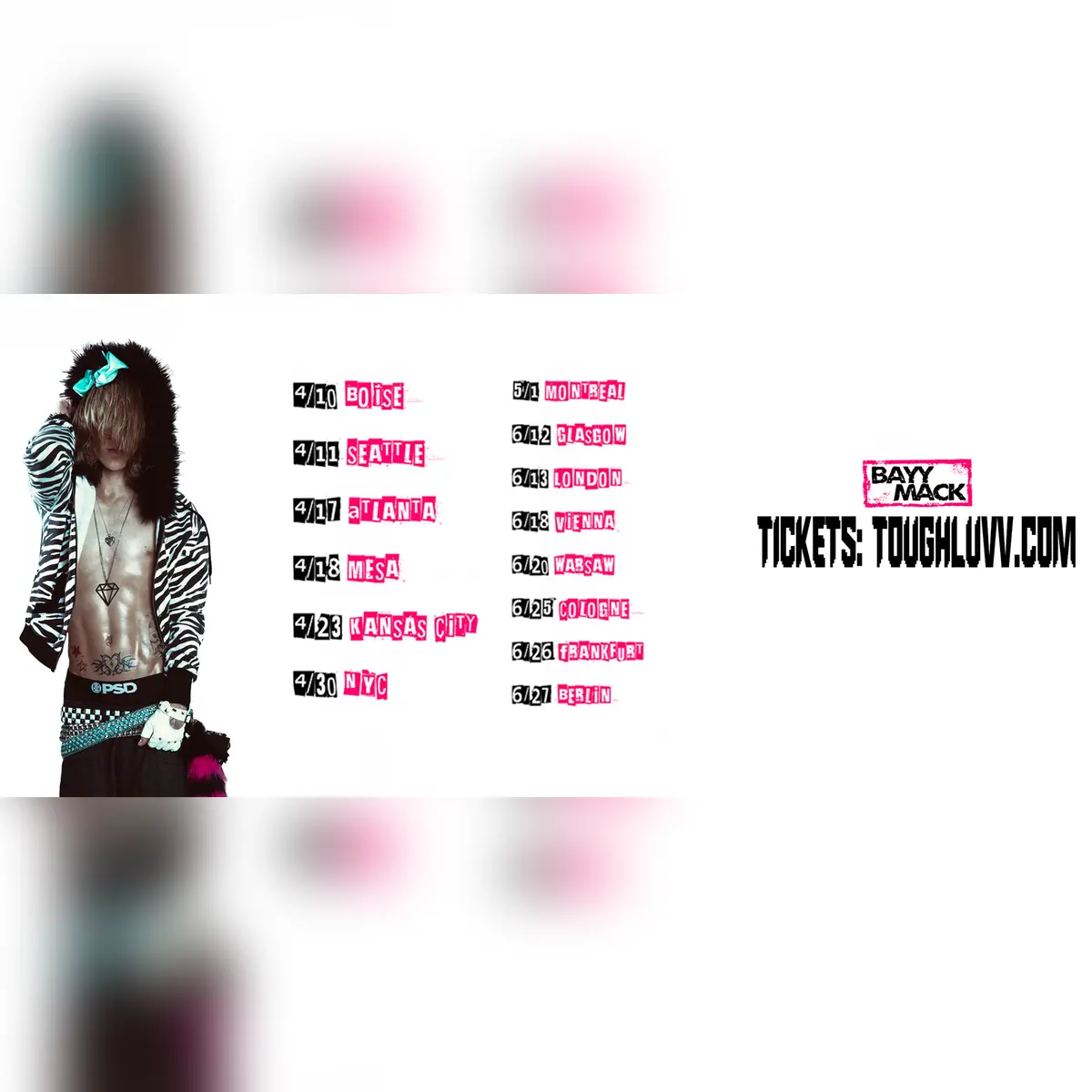 Tough Luvv x Nova Riot Tour: Bayymack & Friends