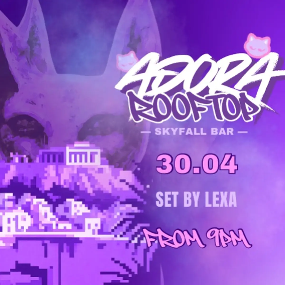 ADORA ROOFTOP set by LEXA