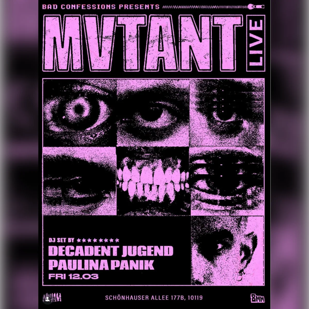 Bad Confessions pres: MVTANT Live