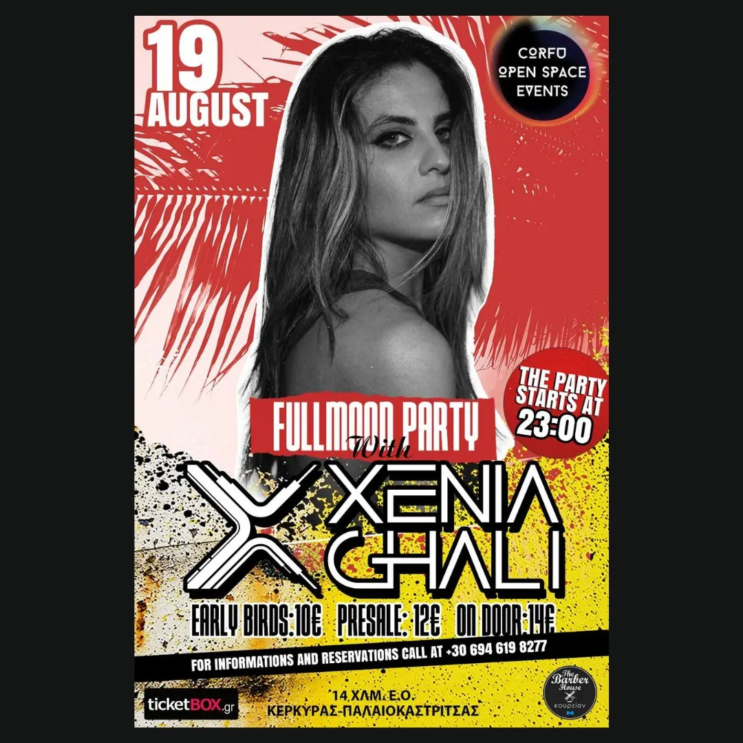 XENIA GHALI FULL MOON PARTY