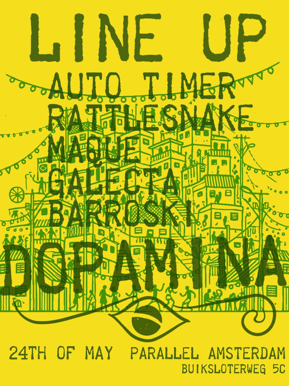 Dopamina x Choka Baile Funk/Latin Club Queer event