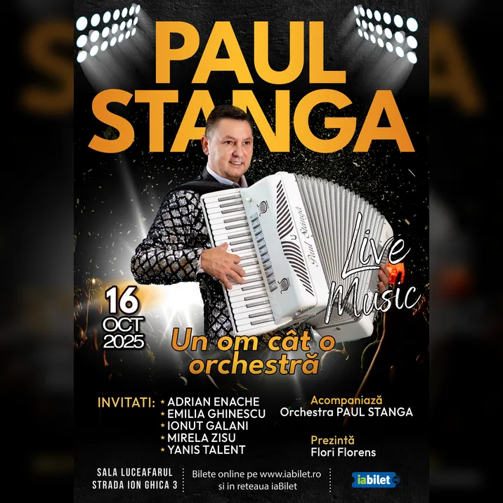 Paul Stângă - „Un om cât o orchestră”
