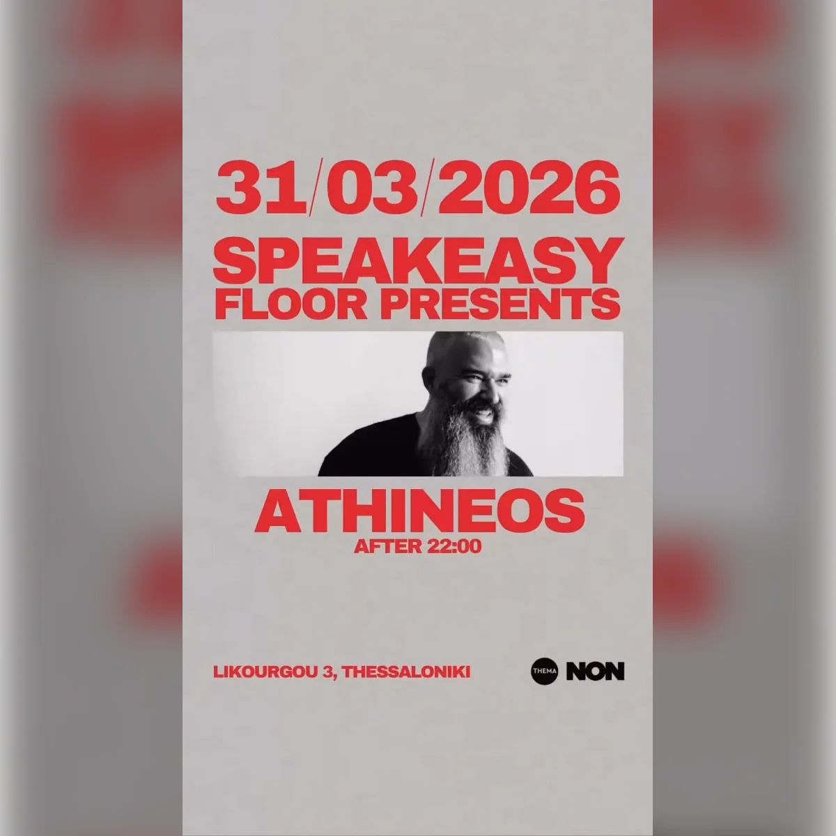 Speakeasy Floor presents Athineos