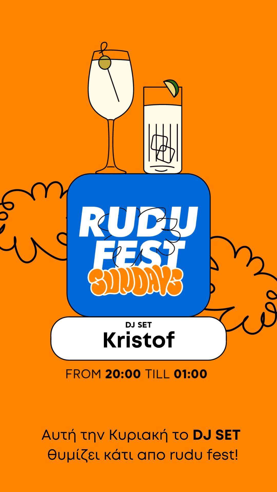 RUDU FEST SUNDAYS DJ SET Kristof