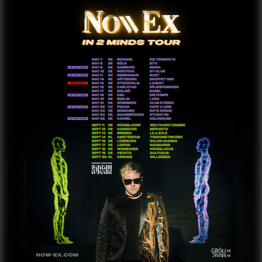 Now Ex @Toekomstmuziek Amsterdam - IN 2 MINDS TOUR