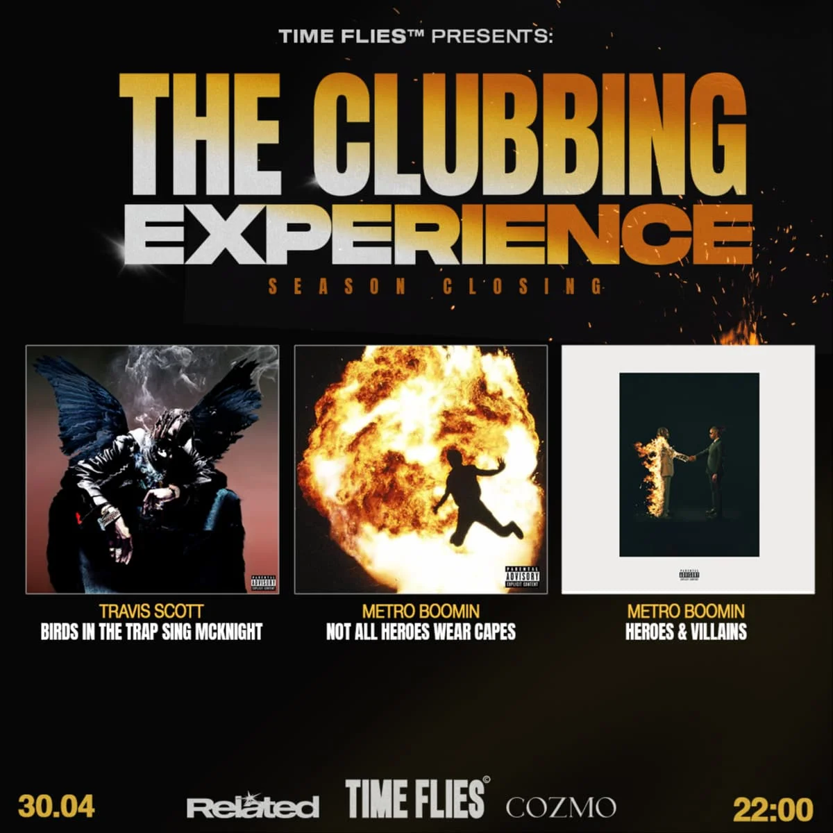 THE CLUBBING EXPERIENCE - SEASON CLOSING