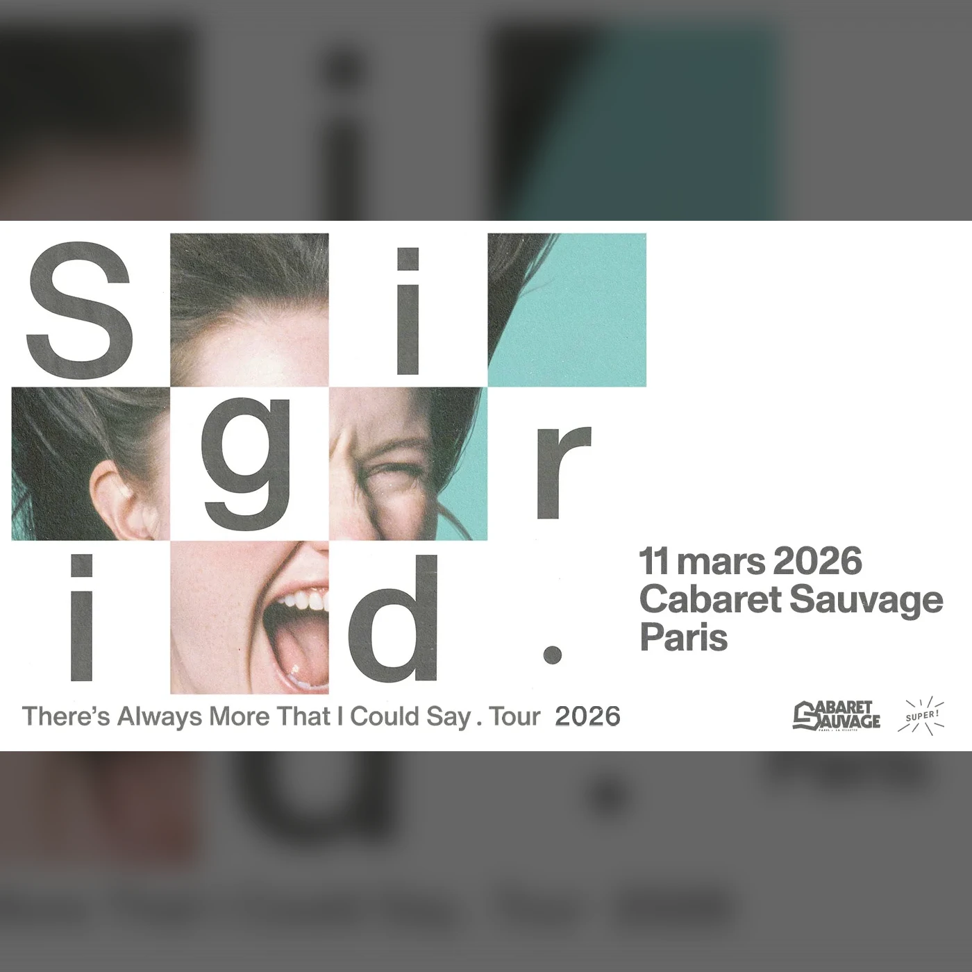 Sigrid - There's Always More That I Could Say Tour