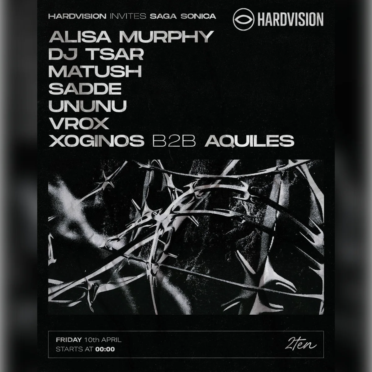 HARDVISION INVITES: SAGA SONICA