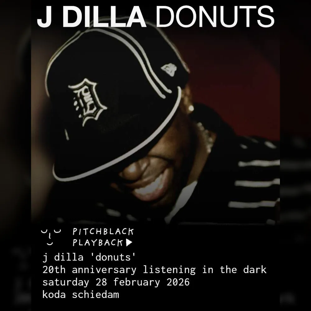 J Dilla 'Donuts' (20th Anniversary) listening session in the dark