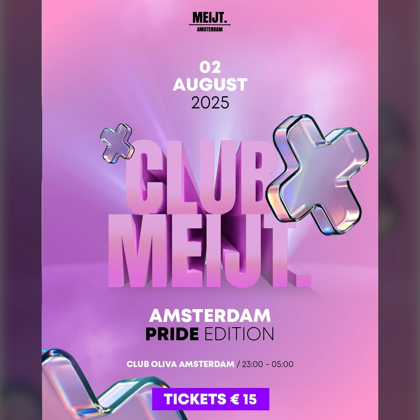CLUB.MEIJT. The Amsterdam Pride Edition