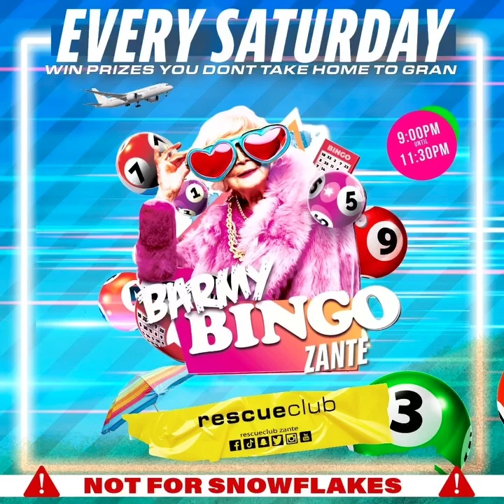 Barmy Bingo