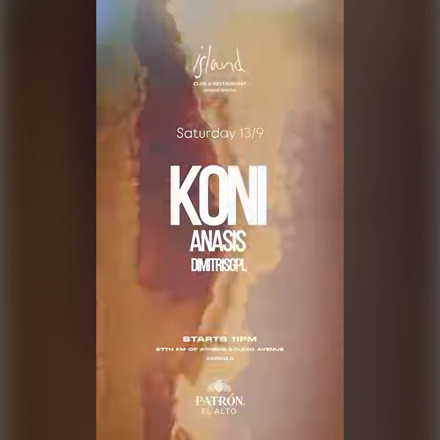 Koni, Anasis & DimitrisGPL at Island Athens Riviera