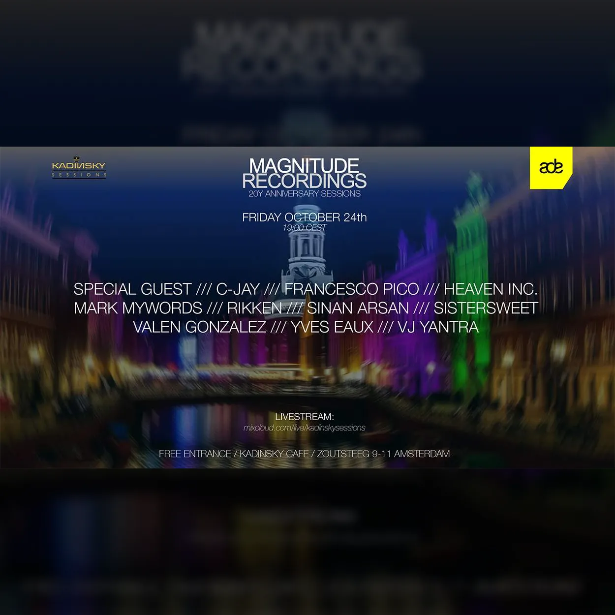 Magnitude Recordings · 20th Anniversary Sessions