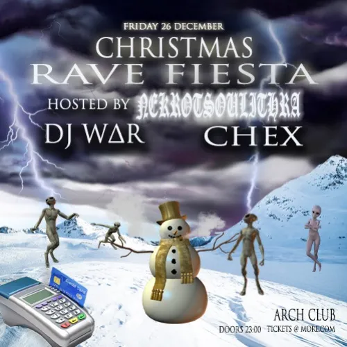 NEKROTSOULITHRA PRESENTS CHRISTMAS RAVE FIESTA