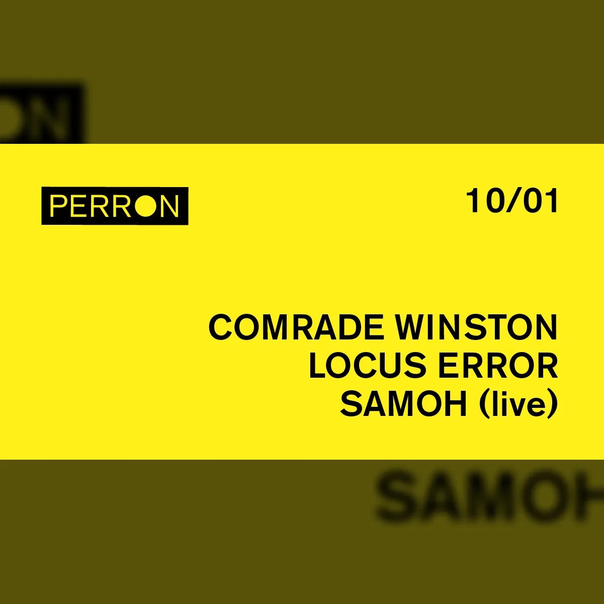 Comrade Winston, Locus Error, Samoh 