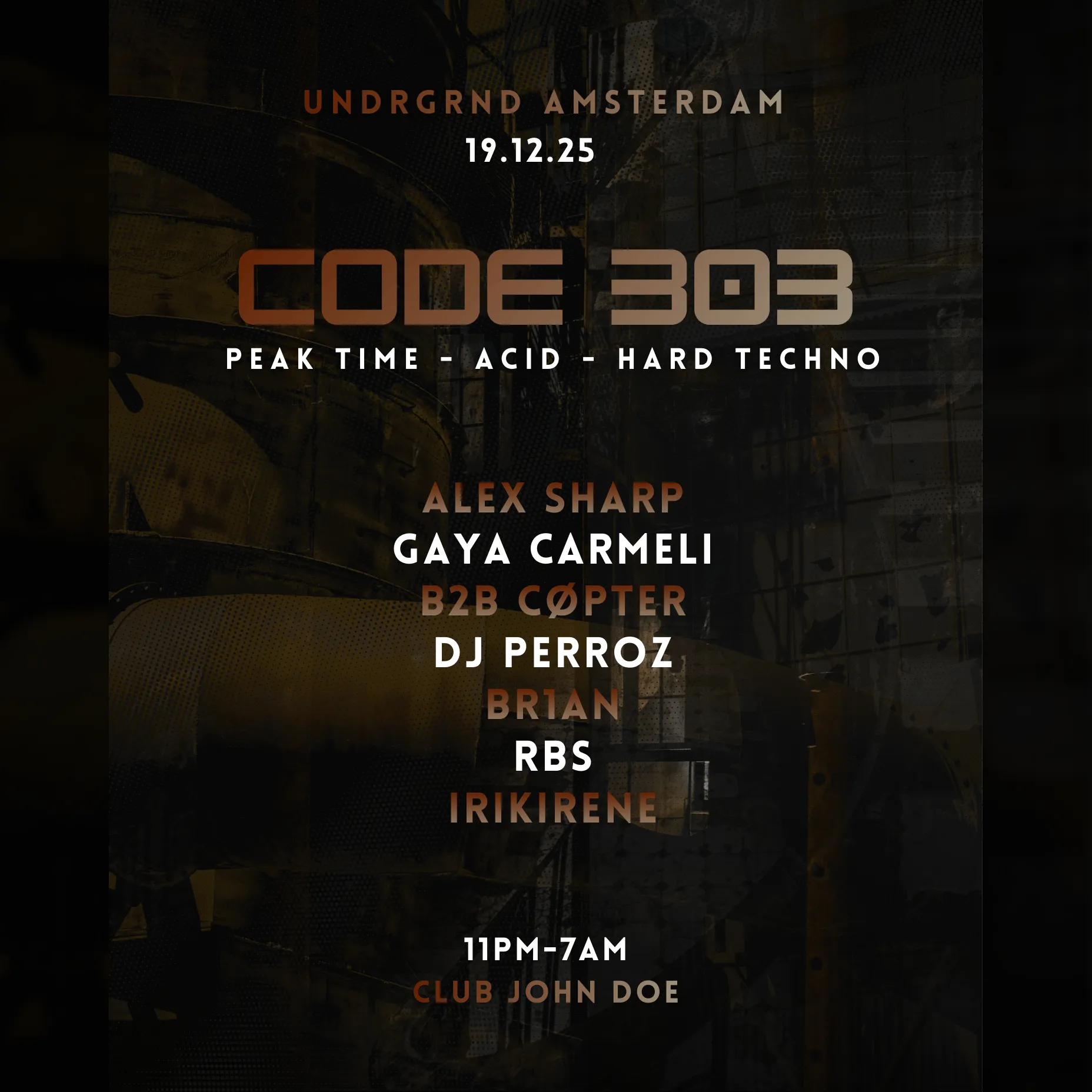 Code 303 X Underground 