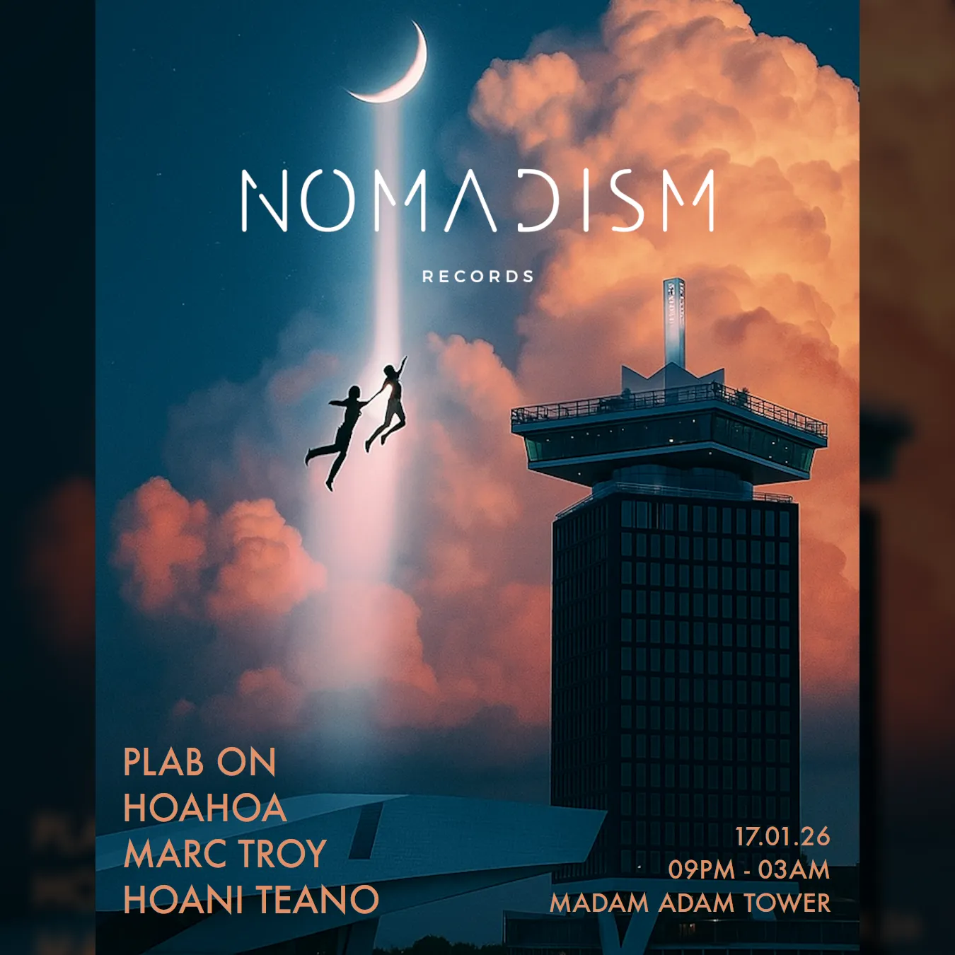 Madam by Night invites: Nomadism Records