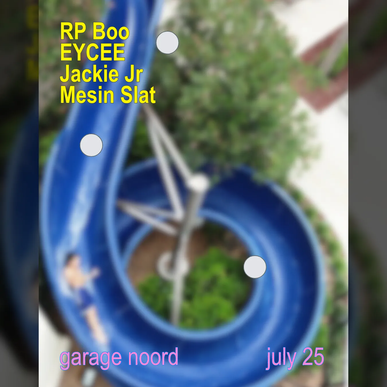 RP Boo, EYCEE, Jackie Jr, Mesin Slat