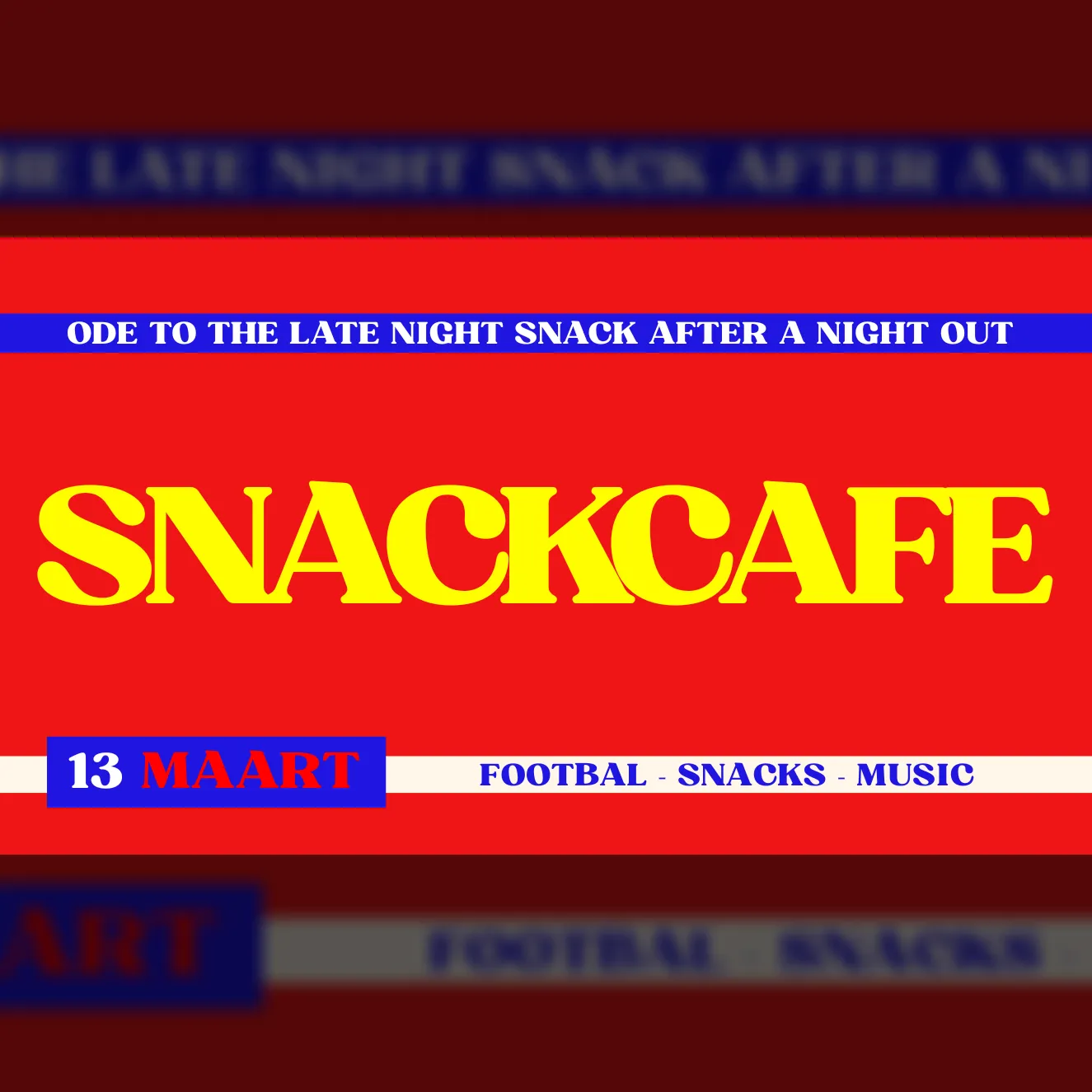Snackcafe Dick&dick: Una, Max Vet, Kutteclub, Dj Scheikundeles B2b Rense, Runningman