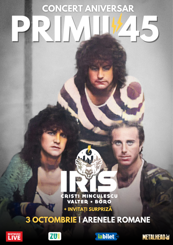 IRIS - Cristi Minculescu, Valter & Boro - Primii 45 de ani - Concert Aniversar