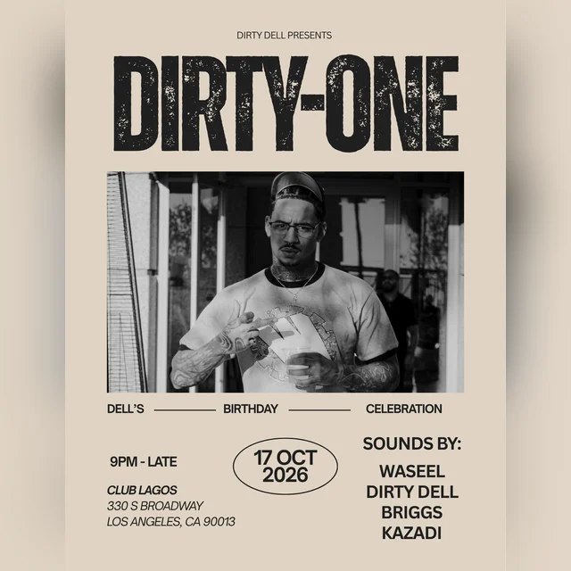 DIRTY-ONE - Dirty Dell