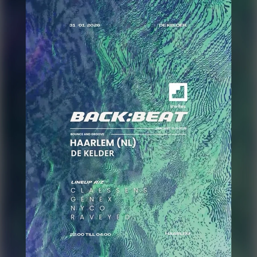 BACK:BEAT w/ Claessens, Nyco, GENEX, Raveyed
