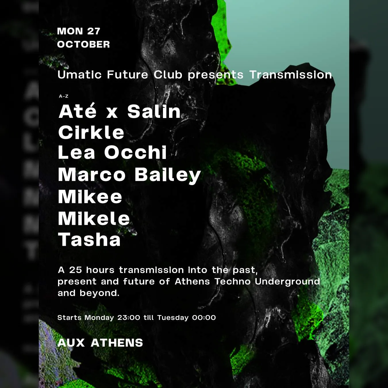 Umatic Future Club presents Transmission