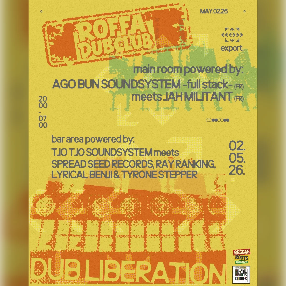 Roffa Dub Club presents Dub Liberation