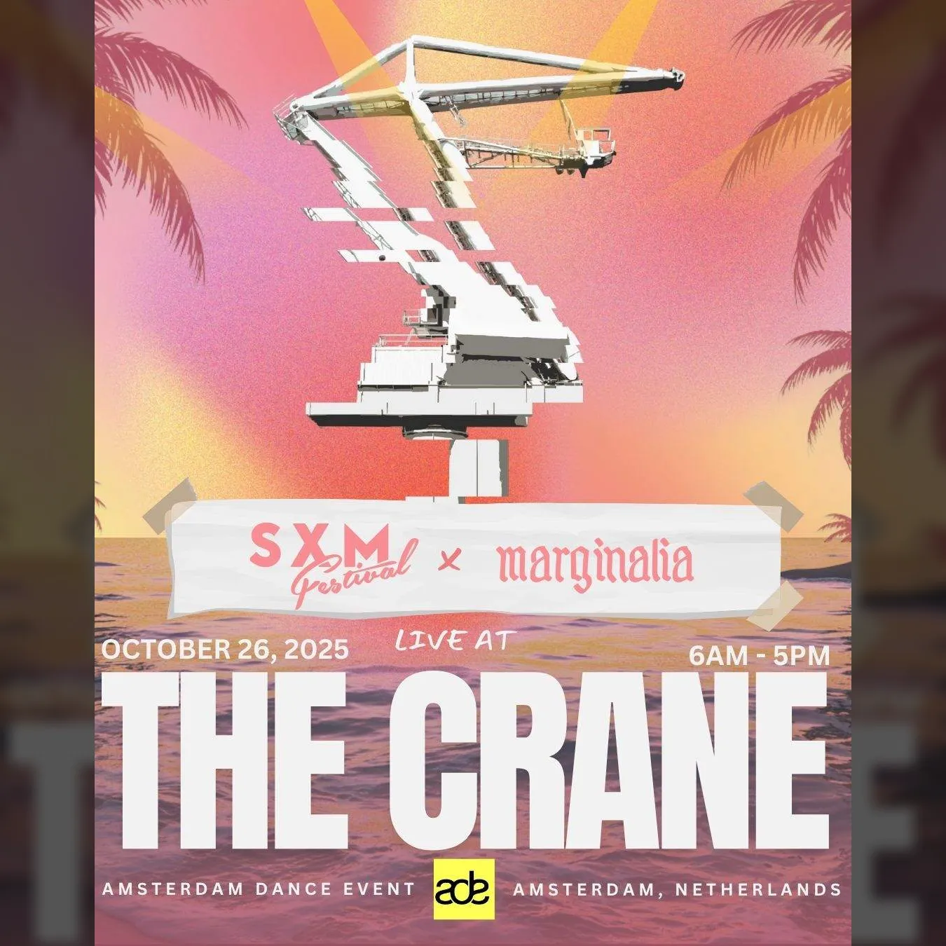 SXM FESTIVAL X MARGINALIA LABEL
