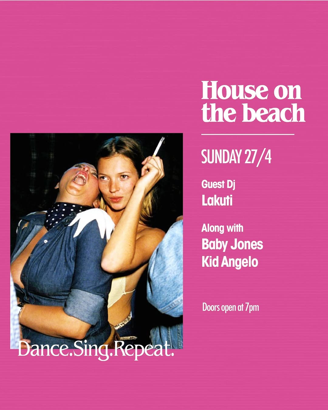 HOUSE ON THE BEACH w/ LAKUTI x BABY JONES x KID ANGELO