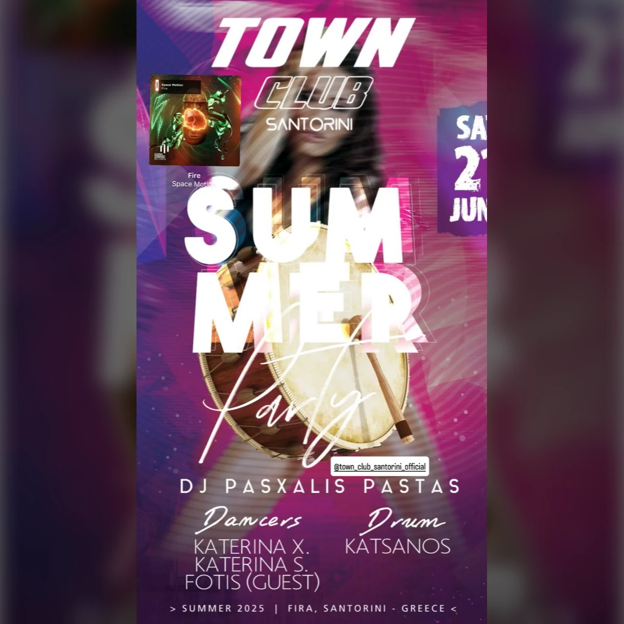 SUMMER PARTY AT TOWN CLUB