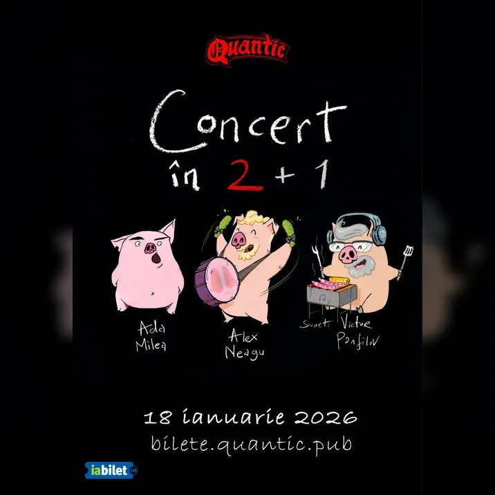 Concert în 2 + 1 cu Ada Milea si Alex Neagu