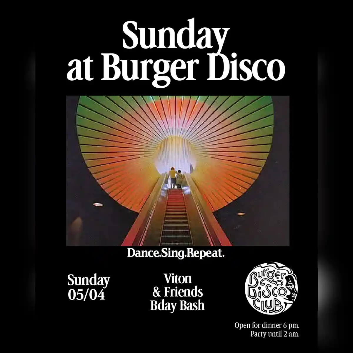 SUNDAY CHURCH - THE BIRTHDAY BASH