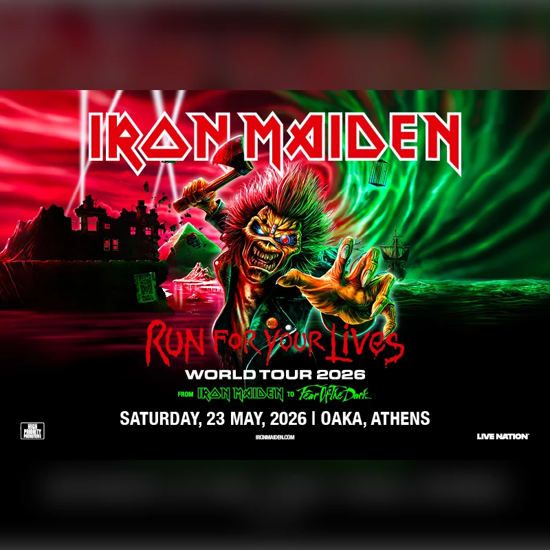 IRON MAIDEN - Run For Your Lives World Tour